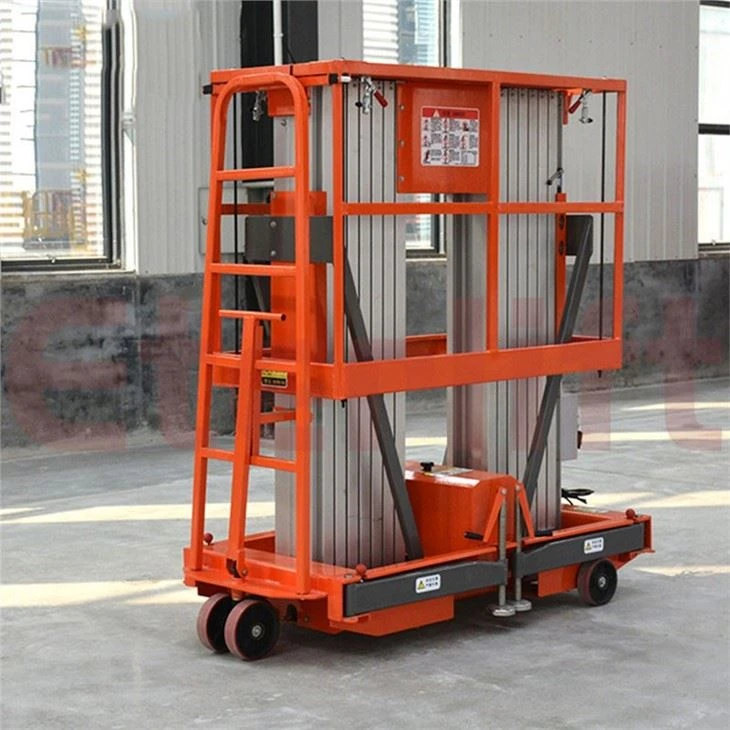 Aerial Work Platform For Replacement Of Lamps