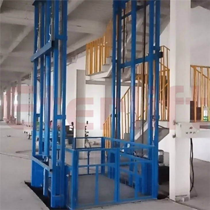 Chain Guide Rail Lifting Freight Elevator