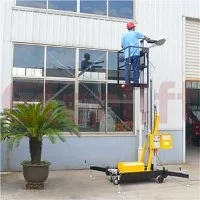 Телескопическая алюминиевая подъемная платформа