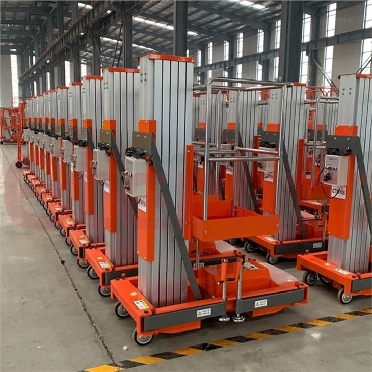 Single Mast Aluminum Alloy Lift