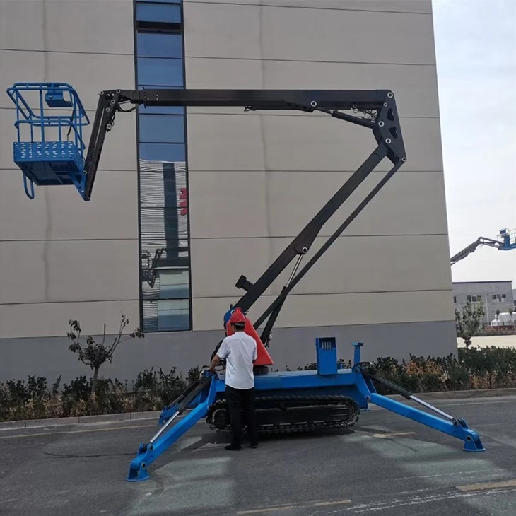 Telescopic Boom Lift For Aerial Work