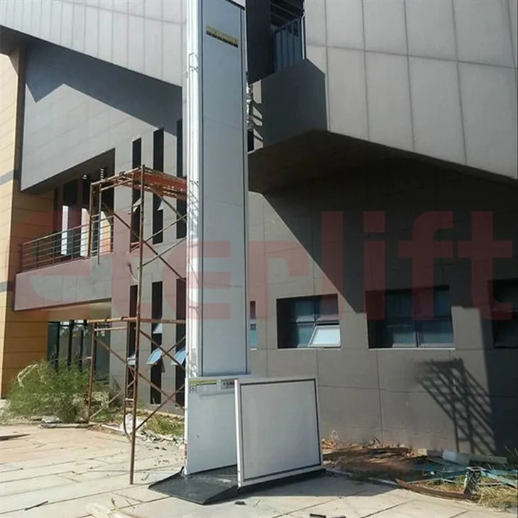 Подъемная коляска для гаражной лестницы